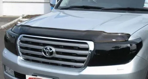 Защита SIM передних фар темная для Toyota Land Cruiser 200 2012-2015