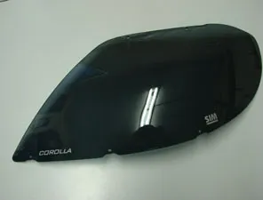Защита SIM передних фар темная для Toyota Corolla E120 2000-2006