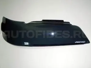 Защита SIM передних фар темная для Toyota Corona PREMIO 1996-1997