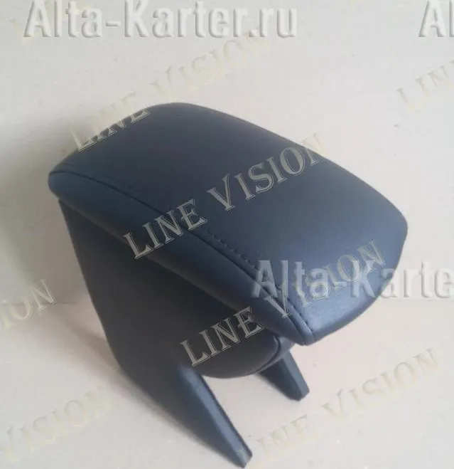 Подлокотник Line-Vision с боксом для Lada Kalina 2 2013-2020 ЧЕРНЫЙ