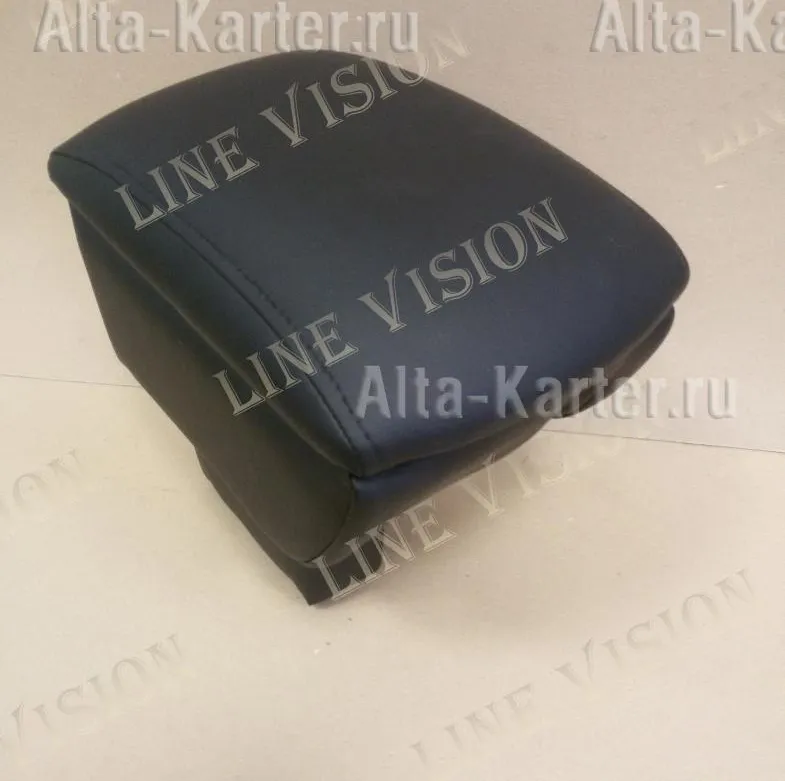 Подлокотник Line-Vision с боксом для Volkswagen Jetta 5 2005-2011 СЕРЫЙ