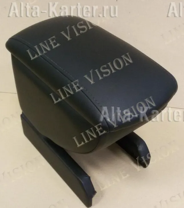 Подлокотник Line-Vision с боксом для Volkswagen Golf 4 1997-2006 ЧЕРНЫЙ