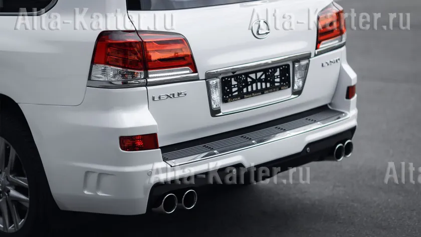 Задний бампер MET-R Alterego для Lexus LX 570 2013-2020