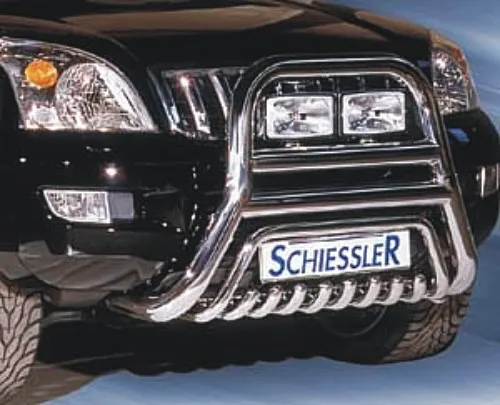 Защита Schiessler переднего бампера (нижняя) для Toyota Land Cruiser Prado 120 2003-2009