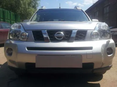 Защита Shelby для радиатора (низ) Nissan X-Trail T31 2007-2010