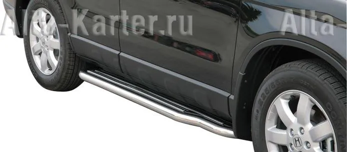 Защита порогов Misutonida ступень d50 для HONDA CR-V III 2006-2010