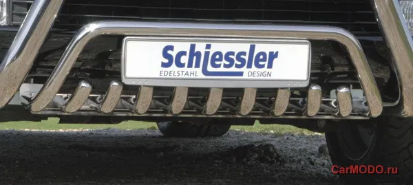 Защита Schiessler переднего бампера (нижняя) для Toyota Land Cruiser 200 2007-2012