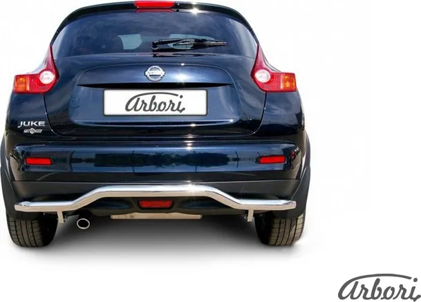 Защита Arbori заднего бампера d57 волна для Nissan Juke 2WD 2010-2014