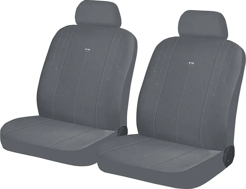 Чехлы универсальные Hadar Rosen Direct облегченные на передние сидения авто, цвет Серый/Серый