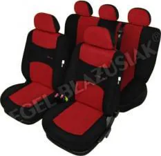 Чехлы универсальные Kegel Dynamik (размер L) на сидения авто, цвет Красный