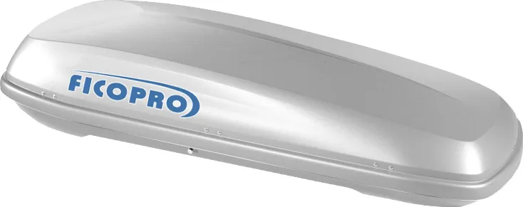 Автомобильный бокс FicoPro белый/белый матовый (550 л, 215х90х43 см)