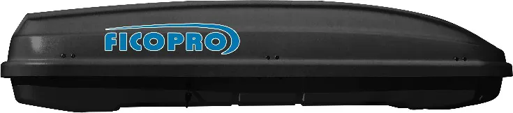 Автомобильный бокс FicoPro черный/черный матовый (510 л, 200х90х44 см)