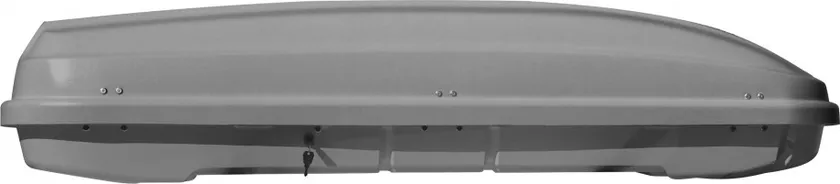 Автомобильный бокс FicoPro серый/серый глянцевый (510 л, 200х90х44 см)