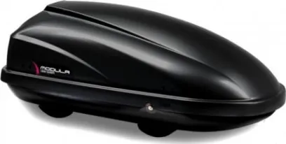 Автомобильный бокс Modula Travel Exclusive 370 чёрный глянцевый (370 л, 139х70,8х47,9 см)