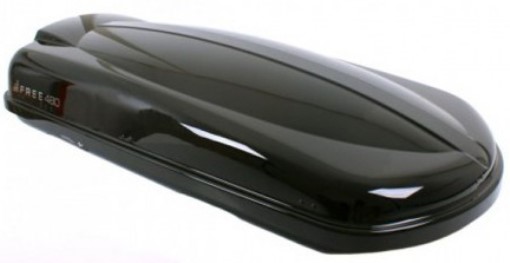 Автомобильный бокс Free Plast Cargo 480.В, цвет черный глянцевый, размеры 203x90x40см