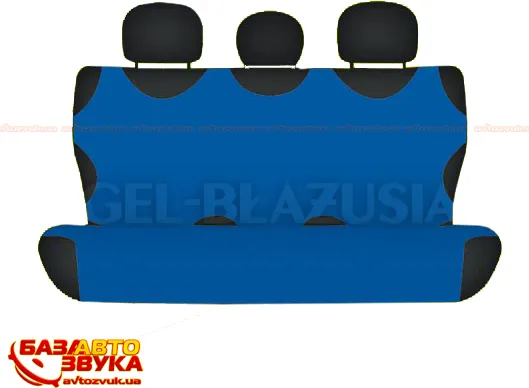 Чехлы-майки универсальные Kegel Koszuki на задние сидения авто, цвет Синий