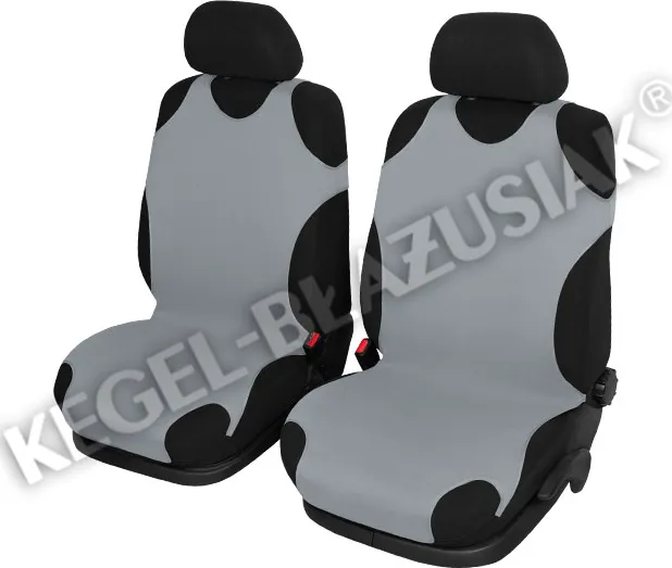 Чехлы-майки универсальные Kegel Koszuki на передние сидения авто, размер A, цвет Серый