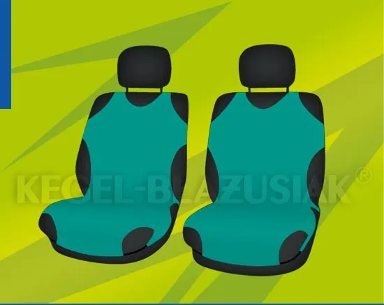 Чехлы-майки универсальные Kegel Koszuki на передние сидения авто, размер A, цвет Зеленый