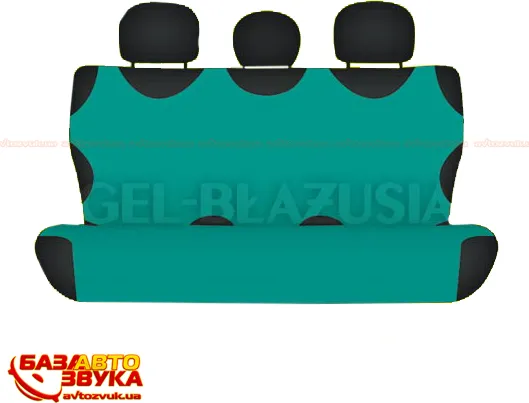 Чехлы-майки универсальные Kegel Koszuki на задние сидения авто, цвет Зеленый