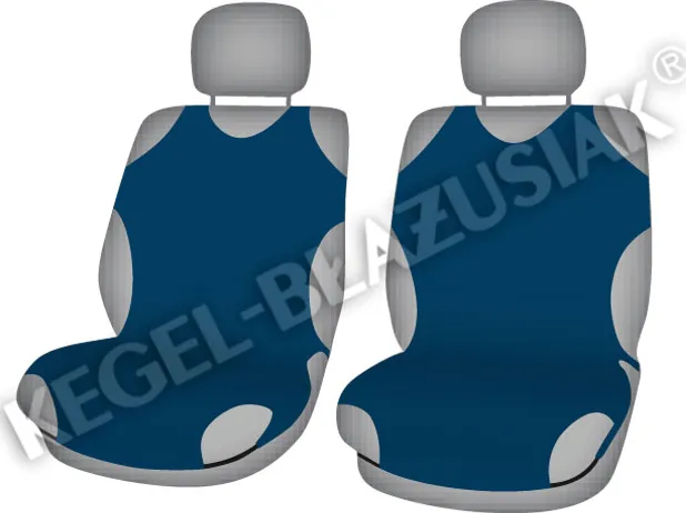 Чехлы-майки универсальные Kegel Koszuki на передние сидения авто, размер A, цвет Темно-синий