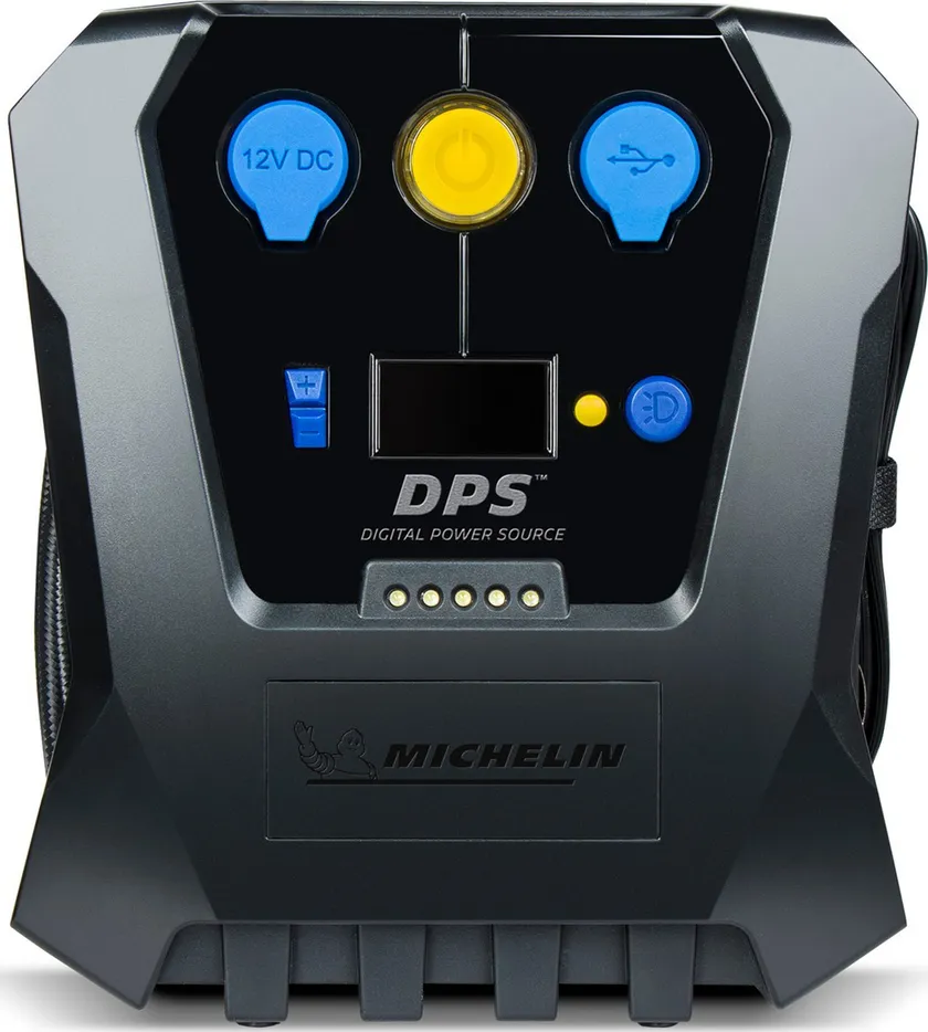 Компрессор воздушный MICHELIN 12266 цифровой программируемый, с выходом на 12В и USB, с LED подсветкой