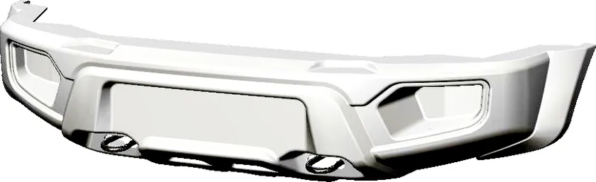 Бампер передний АВС-Дизайн для УАЗ Patriot 2014-2020