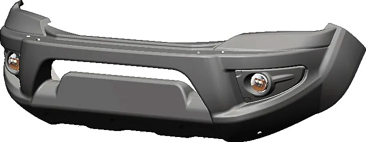 Бампер силовой передний АВС-Дизайн для Toyota Hilux Revo 2015-07