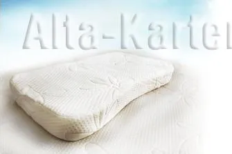 Подушка "Jusit" PROII-M ортопедическая для поддержки шеи во время сна, цвет Белый