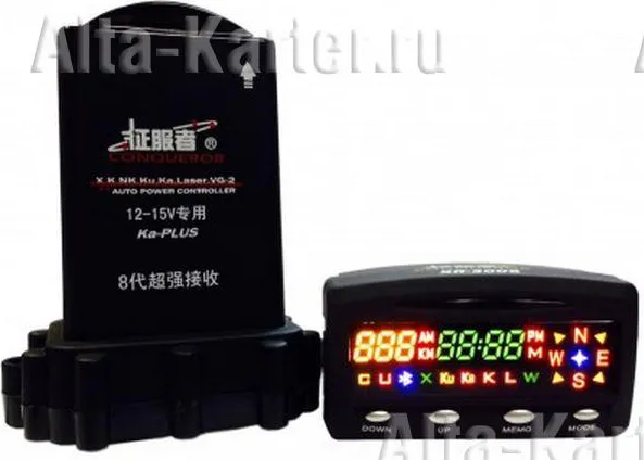 Антирадар Conqueror (радар-детектор) с GPS
