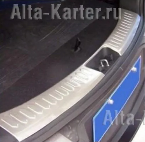Накладка Noble на задний бампер для Kia Sportage III 2010-2014