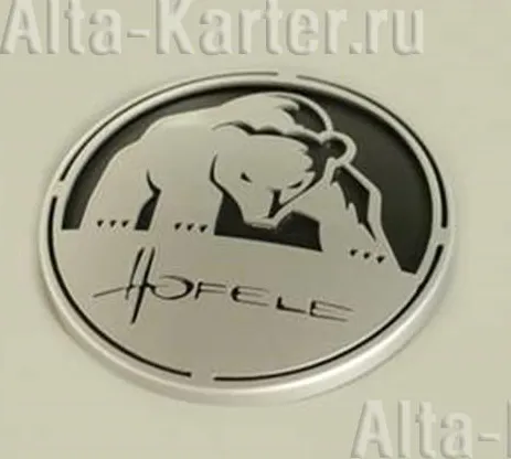 Логотип Hofele большой HOFELE для Volkswagen Touareg I 2003-2010