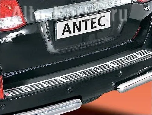 Накладки Antec на штатные пороги и задний бампер для Toyota Land Cruiser 200 2007-2012