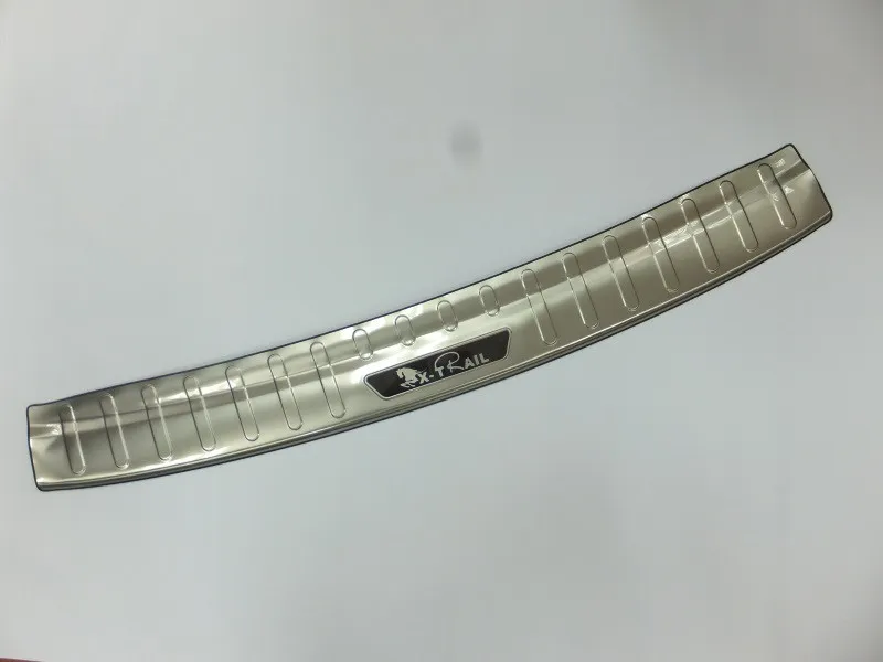 Накладка OEM-Tuning на задний бампер с загибом по краям для Nissan X-Trail 2019-2020