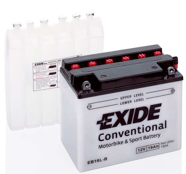 Аккумуляторная батарея Exide EB16LB Excell (12В, 19А/ч)