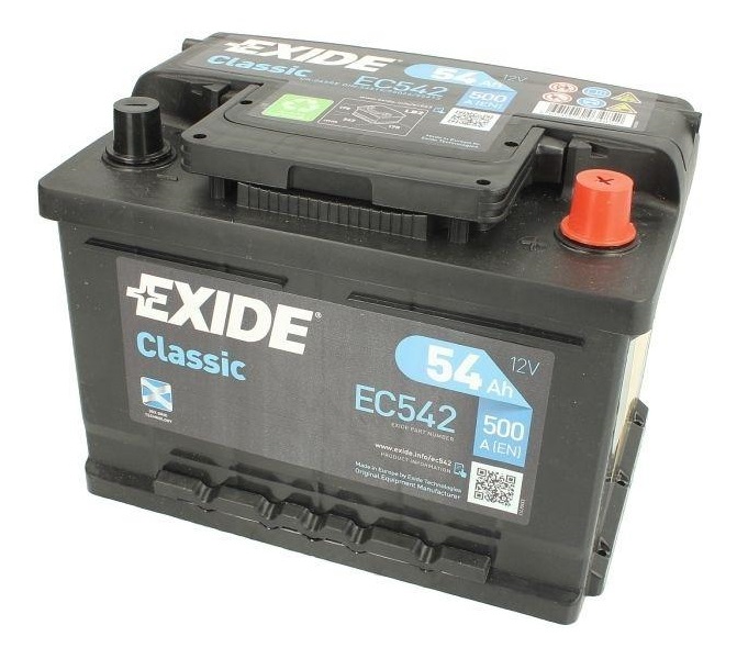 Аккумуляторная батарея Exide EC542 Classic (12В, 54А/ч)