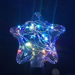 Светодиодная лампа (LED) Espada звезда разноцветная, Е27, 3W (E-E27FS63FC) (43213)