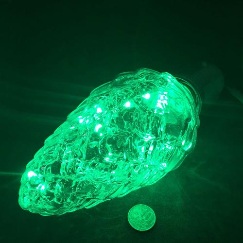 Светодиодная лампа (LED) Espada шишка зеленая, Е27, 3W (E-E27NYC35G) (43208)