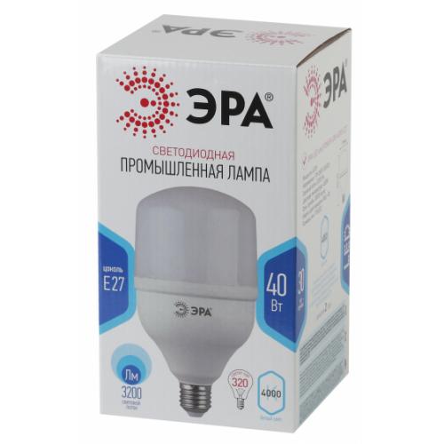 Светодиодная лампа ЭРА Б0027005 LED smd POWER 40W-4000-E27
