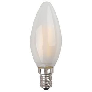 Светодиодная лампа ЭРА Б0027925 F-LED B35-5w-827-E14 frozed свеча матовая