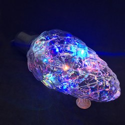 Светодиодная лапа (LED) Espada, шишка разноцветная, Е27, 3W (E-E27NYC3FC) (43209)