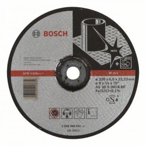 Bosch 2608600541 ОБДИРОЧНЫЙ КРУГ INOX 230Х6 ММ