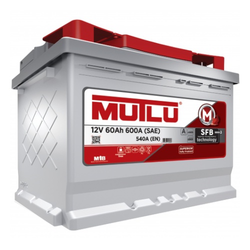 Аккумуляторная батарея Mutlu LB260054A SFB Series 3 (12В, 60А/ч)