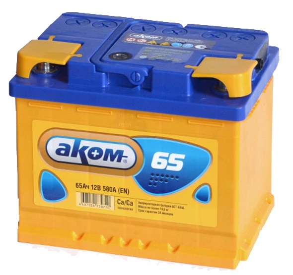 Аккумуляторная батарея Аком 4607034730765 (12В, 60А/ч)