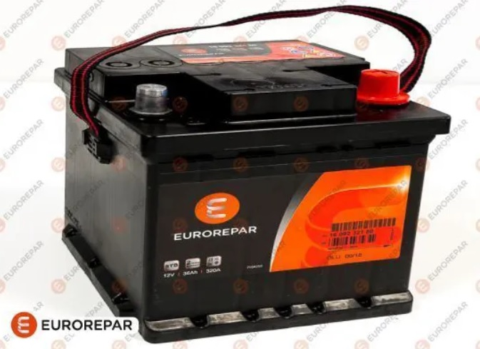 Аккумуляторная батарея Eurorepar 1609232180 (12В, 36А/ч)