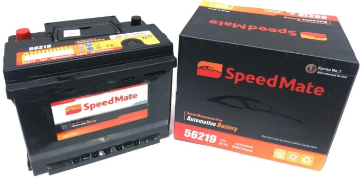 Аккумуляторная батарея SpeedMate 65B24R (12В, 55А/ч)