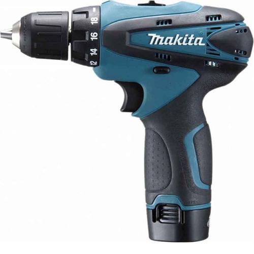 Аккумуляторная дрель-шуруповерт Makita DF330DWLE