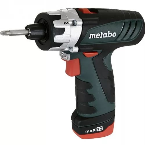 Аккумуляторный дрель-шуруповерт Metabo 10.8 2х2.0Ah + набор PowerMaxx BS