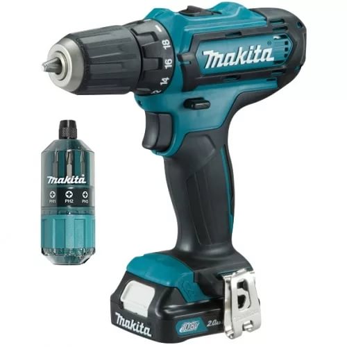 Аккумуляторная дрель-шуруповерт Makita DF331DWYE4