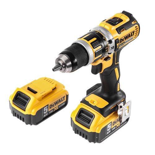 Аккумуляторная ударная дрель-шуруповерт DeWalt DCD 795 P2 2х5Ah