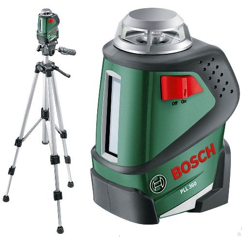 Лазерный нивелир со штативом Bosch PLL 360 SET 0603663001